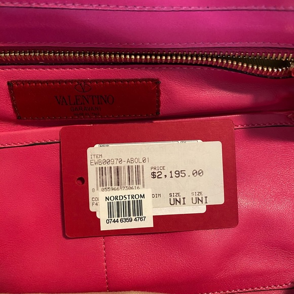 Valentino Rockstud Leather Tote Bag - Picture 5 of 5